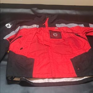Men’s Spyder ski jacket and pants